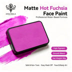 Anka Bella 50g matte hot fuchsia face paint, water based smooth blend body paint