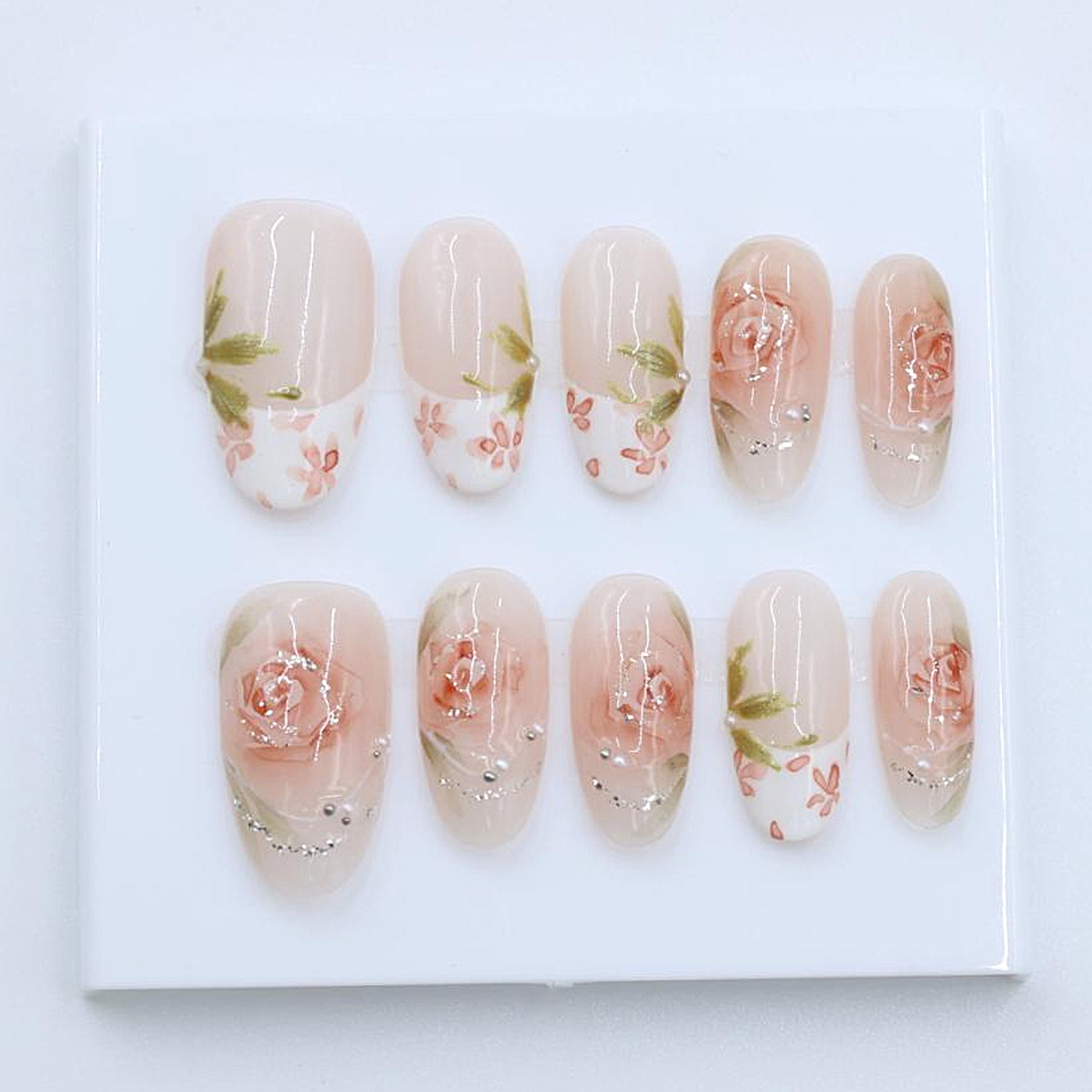 Rose Language Nail Art - Anke Bella