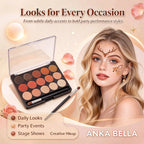 Anka Bella skin tone face paint for deer creative face makeup
