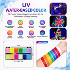 UV face paint