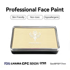 Anka Bella professional matte beige face paint, skin friendly non‑toxic hypoallergenic, FDA LHAMA CPC MSDS CPSR certified, size 80×50×17mm