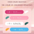 Rose Elsa Rainbow Strips Face Paintings, Anka Bella Anka Bella