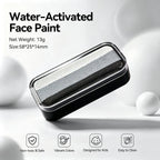 Anka Bella water-activated grayscale face paint tin palette, 13g 58*25*14mm non-toxic vibrant pigment easy to clean for kids party makeup