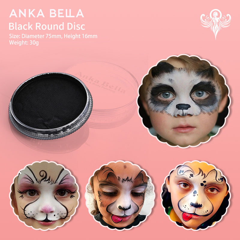 Face Painting rainbow base cakes, Anka Bella（New style） Anka Bella
