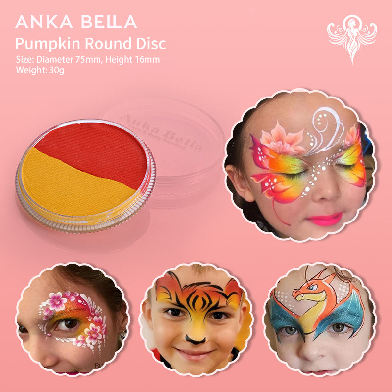 Face Painting rainbow base cakes, Anka Bella（New style） Anka Bella