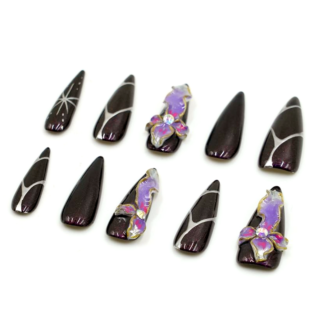 Midnight Jazz Nail Art - Anke Bella