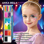 6-Color stage – Bright & Blendable Face & Body Paint for Creative Designs  Anka Bella
