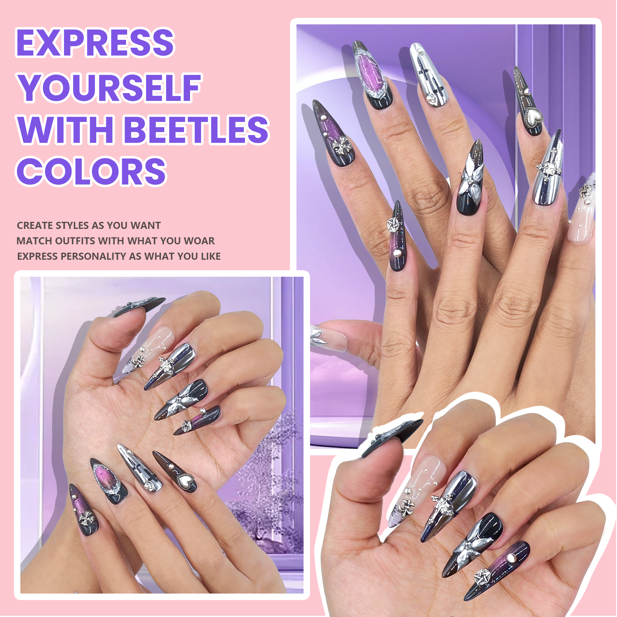 Blacksworn Holy Symbol Nail-Anke Bella
