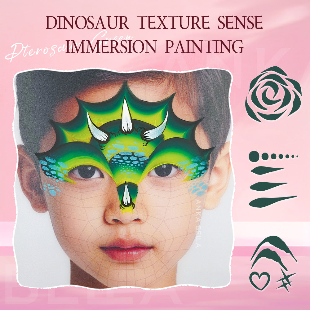 Round Pterosaur Green-Anka Bella