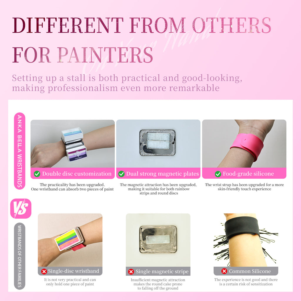 Magnetic Paint Wrist Strap-Anka Bella