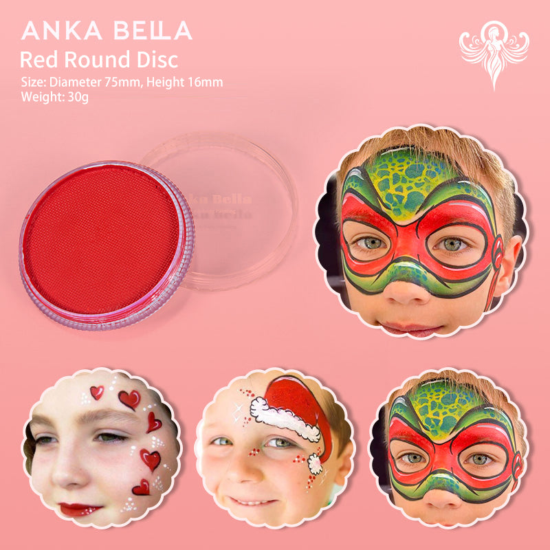 Face Painting rainbow base cakes, Anka Bella（New style） Anka Bella