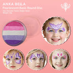 Face Painting rainbow base cakes, Anka Bella（New style） Anka Bella