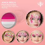 Face Painting rainbow base cakes, Anka Bella（New style） Anka Bella