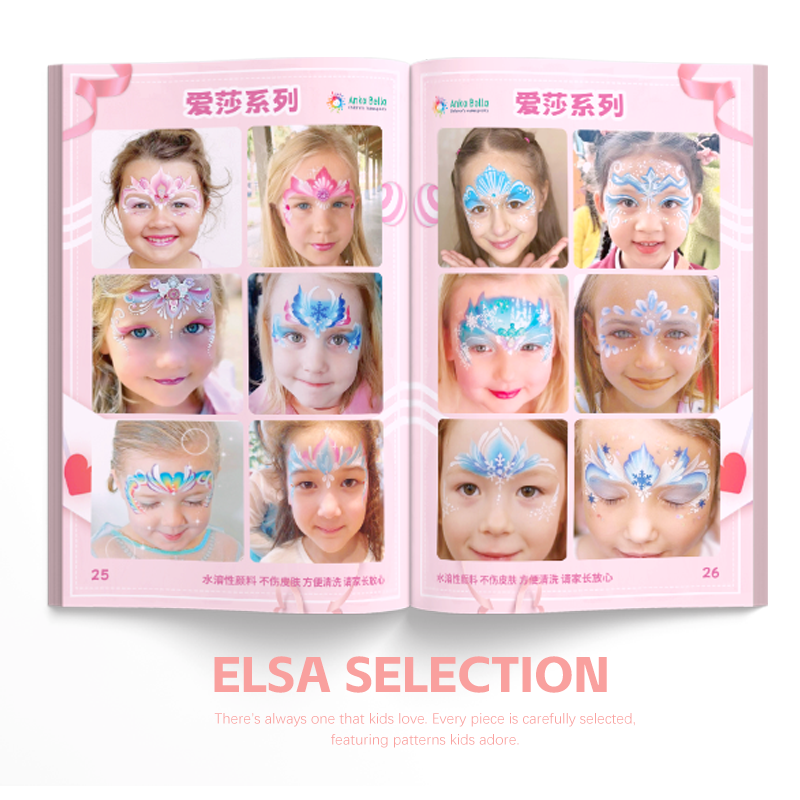 Face Painting Design Anthology for Kids – 160 Patterns, 12 Themes