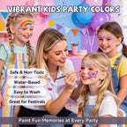Anka Bella water based face paint for kids party, safe non-toxic easy wash face painting
