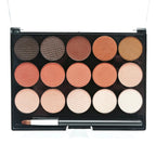 Anka Bella 15 shade skin tone water based face paint palette with brush