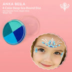 Face Painting rainbow base cakes, Anka Bella（New style） Anka Bella