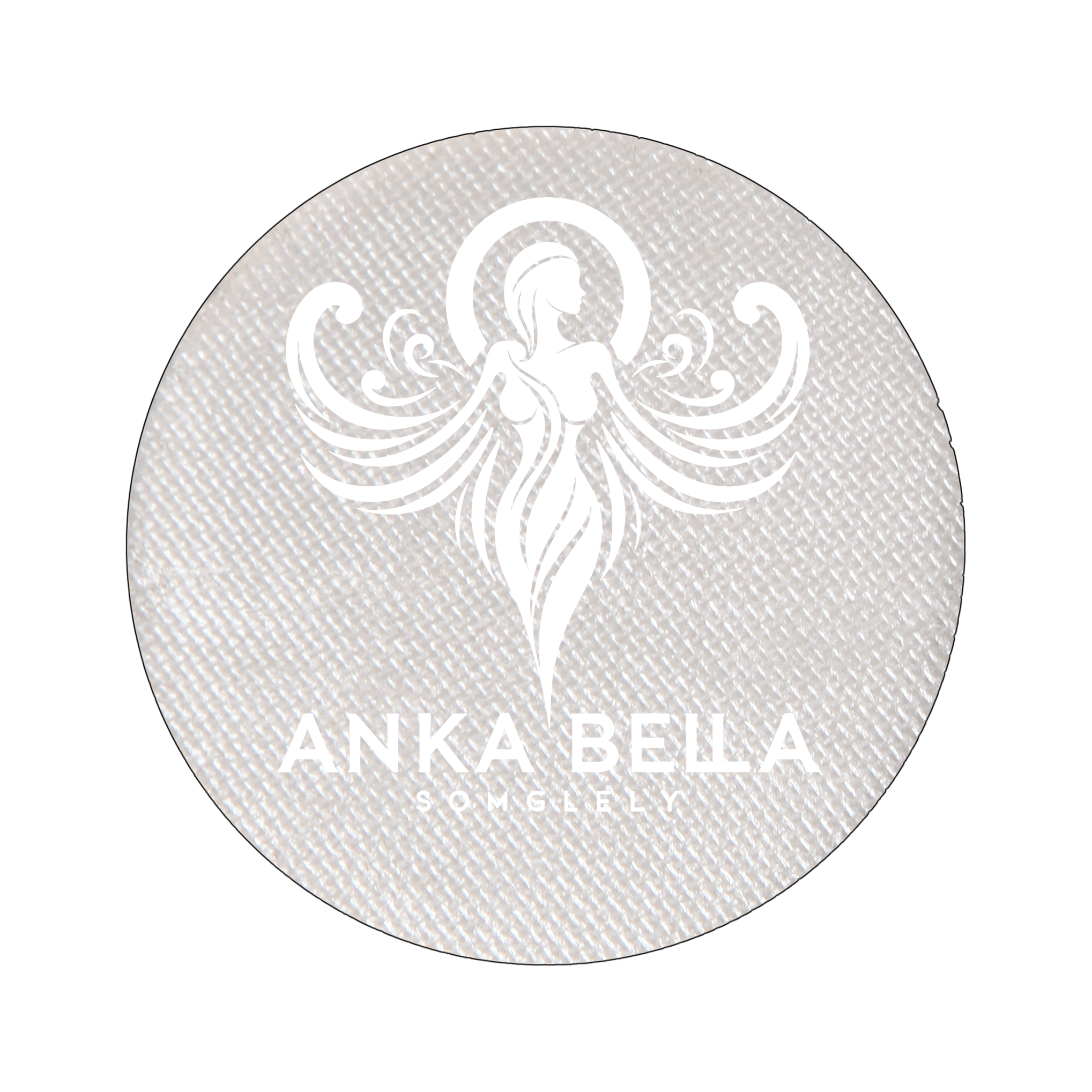 Round Cake Face Painting, Anka bella