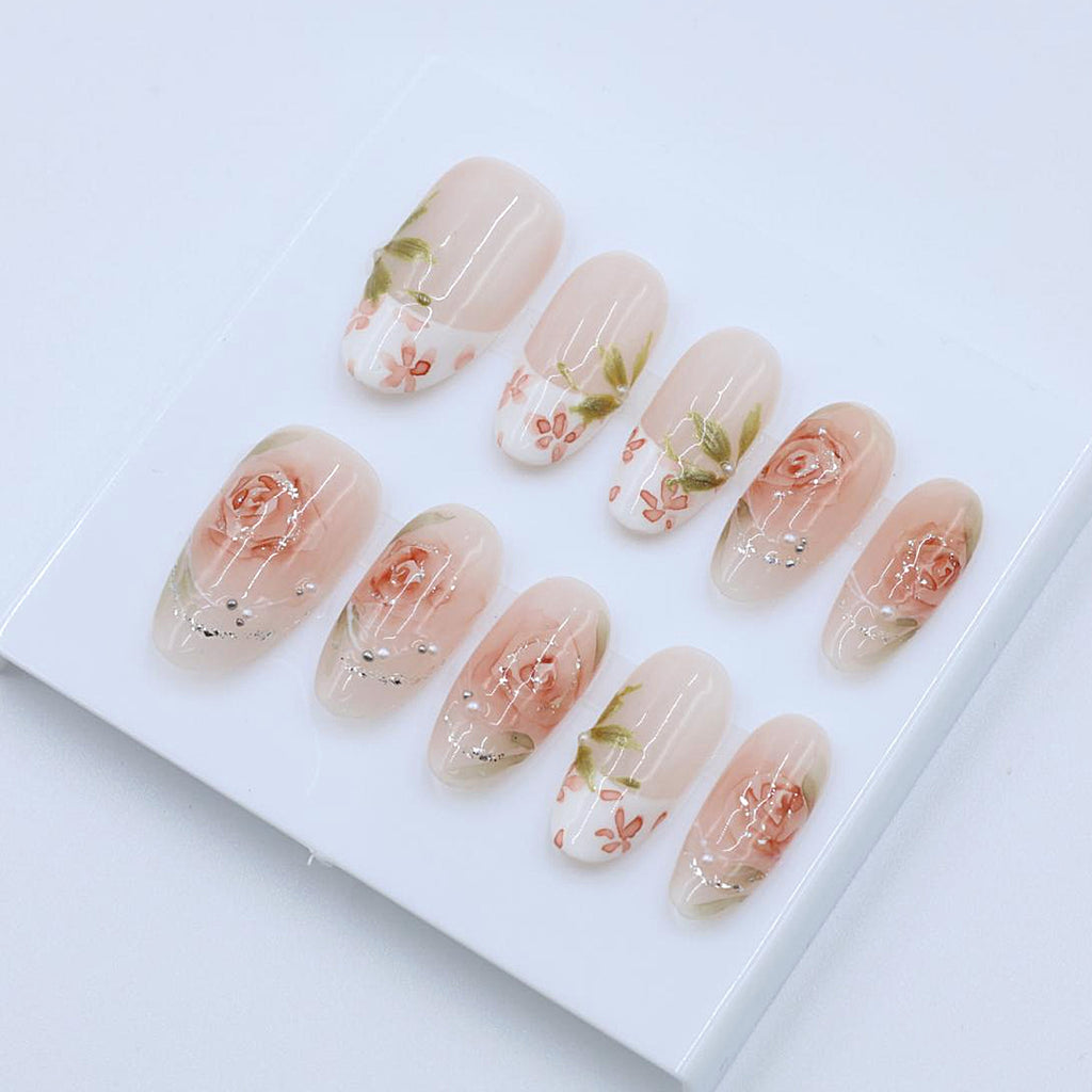 Rose Language Nail Art - Anke Bella