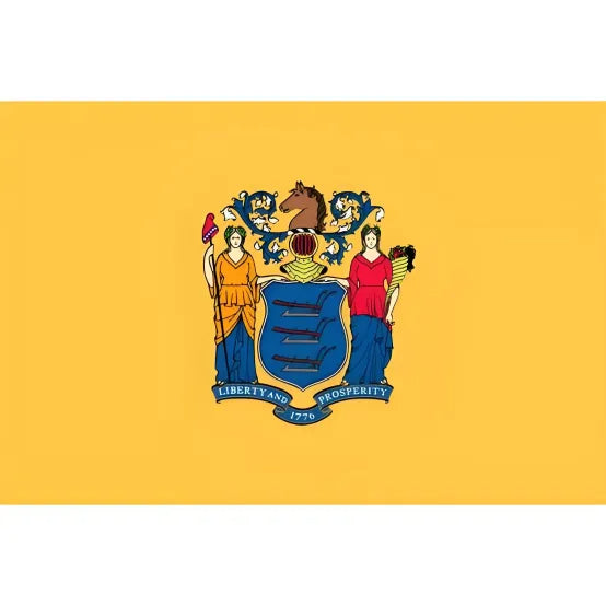 Pintura de la bandera de un estado estadounidense