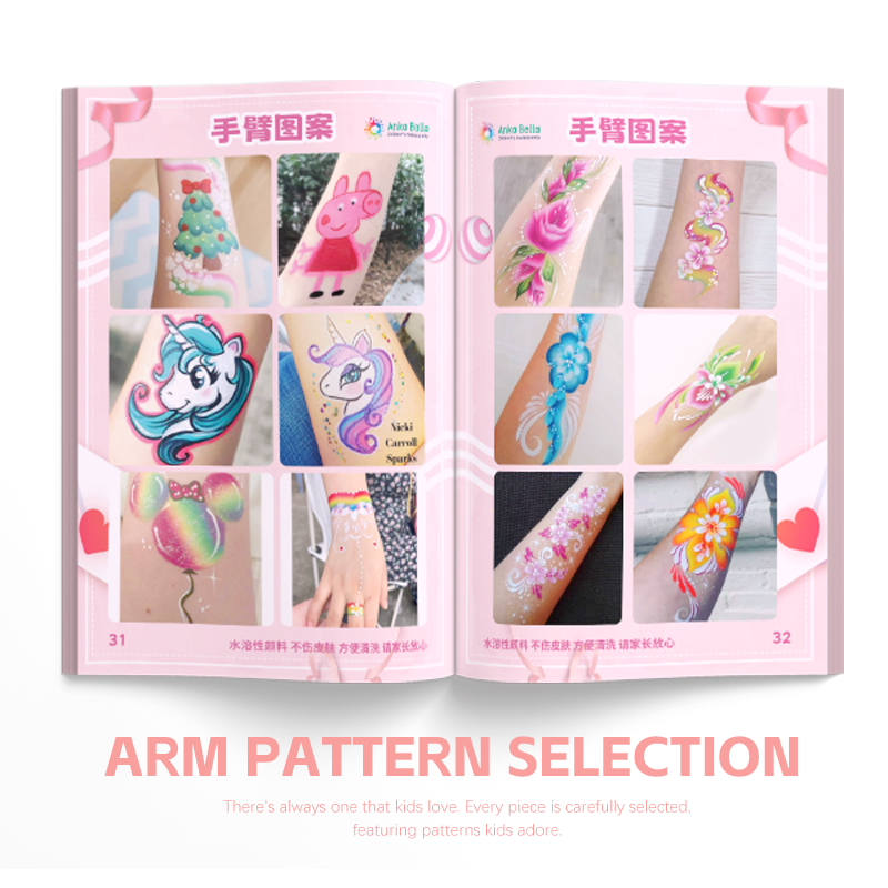 Face Painting Design Anthology for Kids – 160 Patterns, 12 Themes