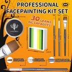 Halloween Face Paint Kit +Free Halloween Tutorials Included! Anka Bella