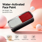 Anka Bella 2 color split cake face paint, non toxic skin safe face paint for party