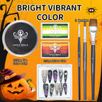 Halloween Face Paint Kit +Free Halloween Tutorials Included! Anka Bella