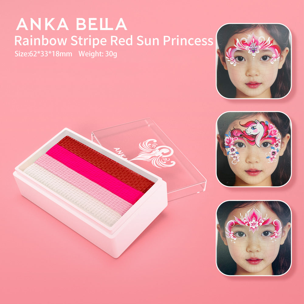 9 Dreamy Wonderland Face Paintings, Anka Bella（New style） Anka Bella