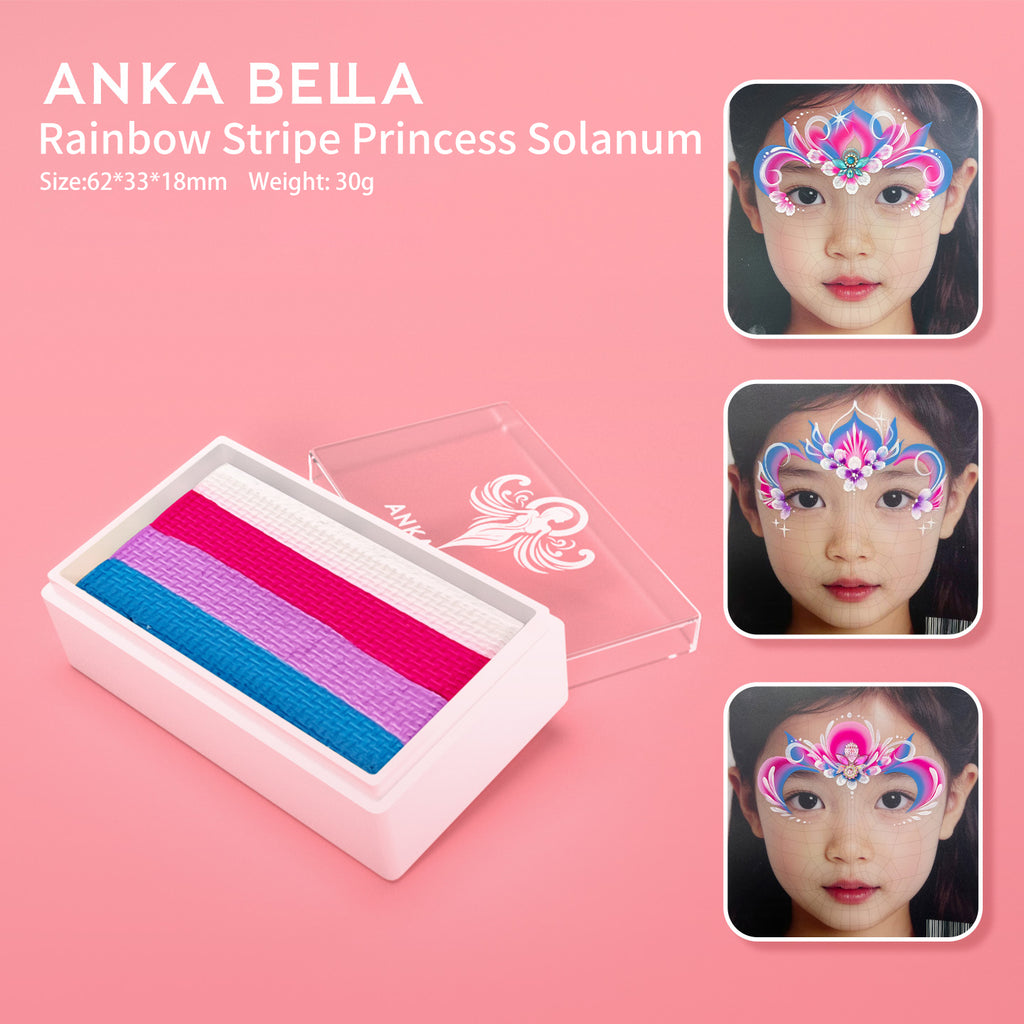 9 Dreamy Wonderland Face Paintings, Anka Bella（New style） Anka Bella