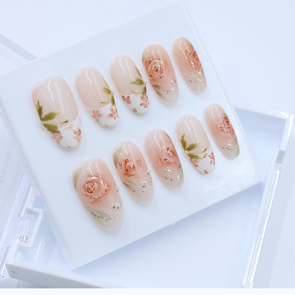 Rose Language Nail Art - Anke Bella
