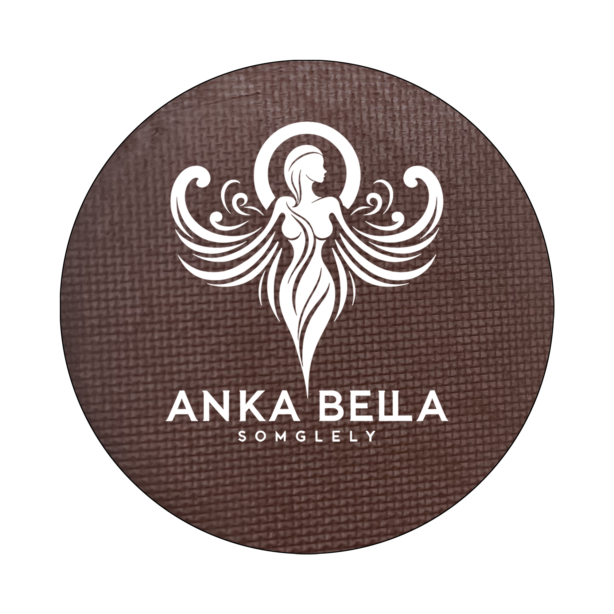 Round Cake Face Painting, Anka bella