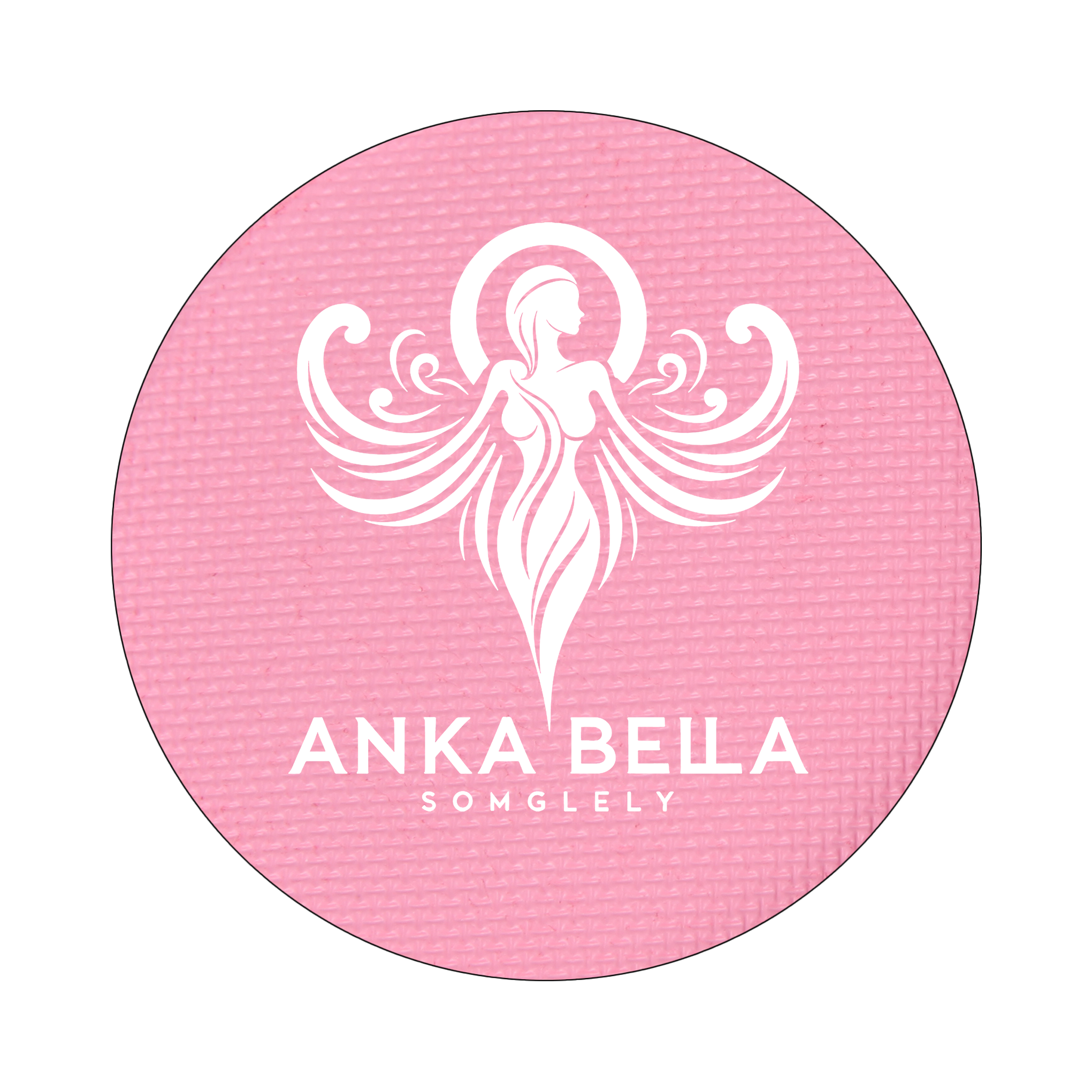 Round Cake Face Painting, Anka bella