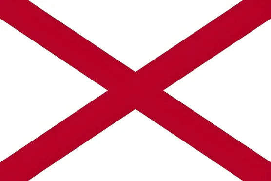 Pintura de la bandera de un estado estadounidense