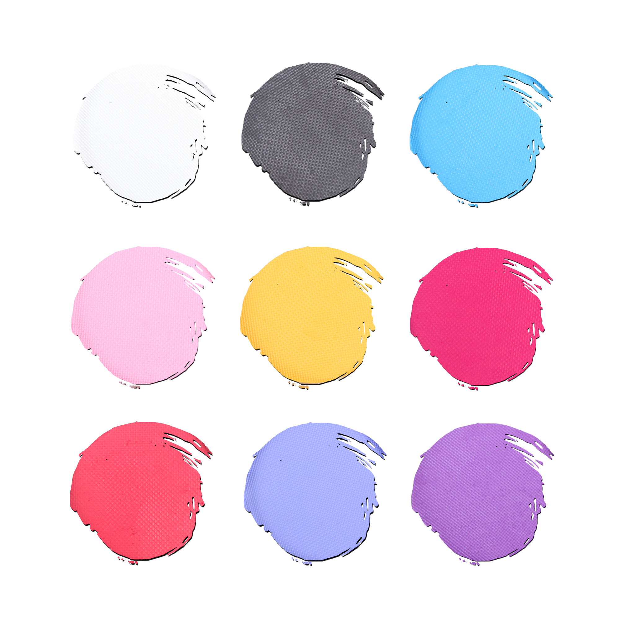 Best-selling round cake monochromeFace painting, Anka bella