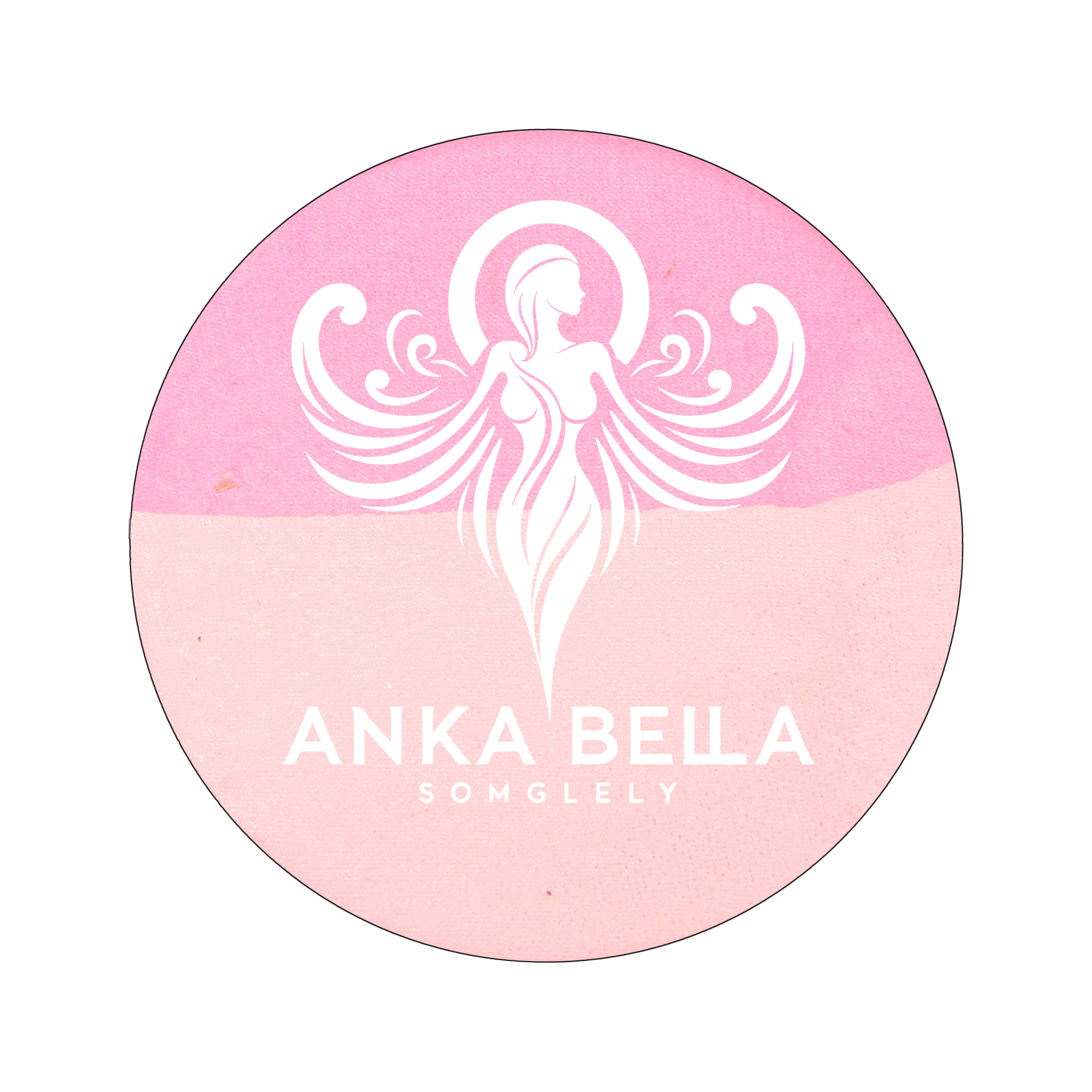 Round Cake Face Painting, Anka bella
