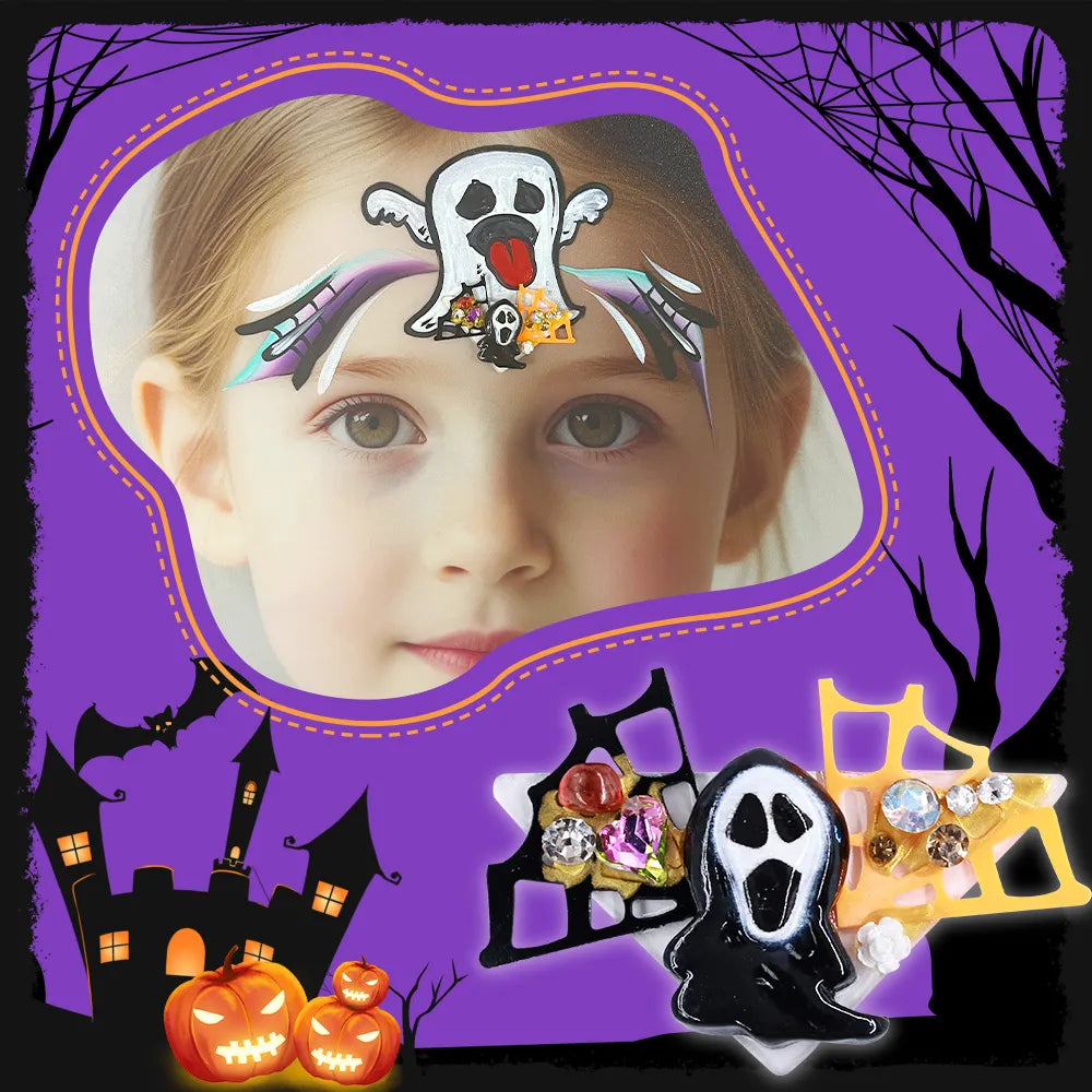 Halloween Series Brow Stickers (9 pieces)-Anka Bella