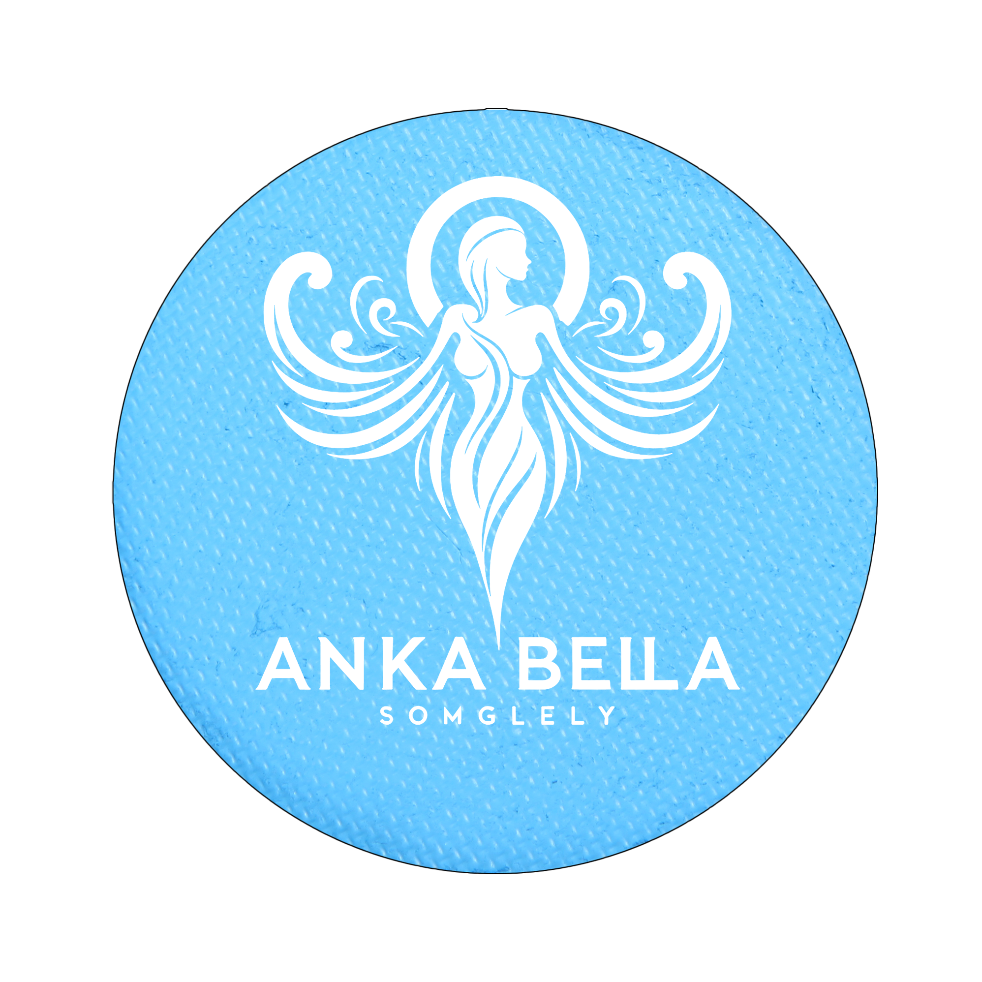 Round Cake Face Painting, Anka bella