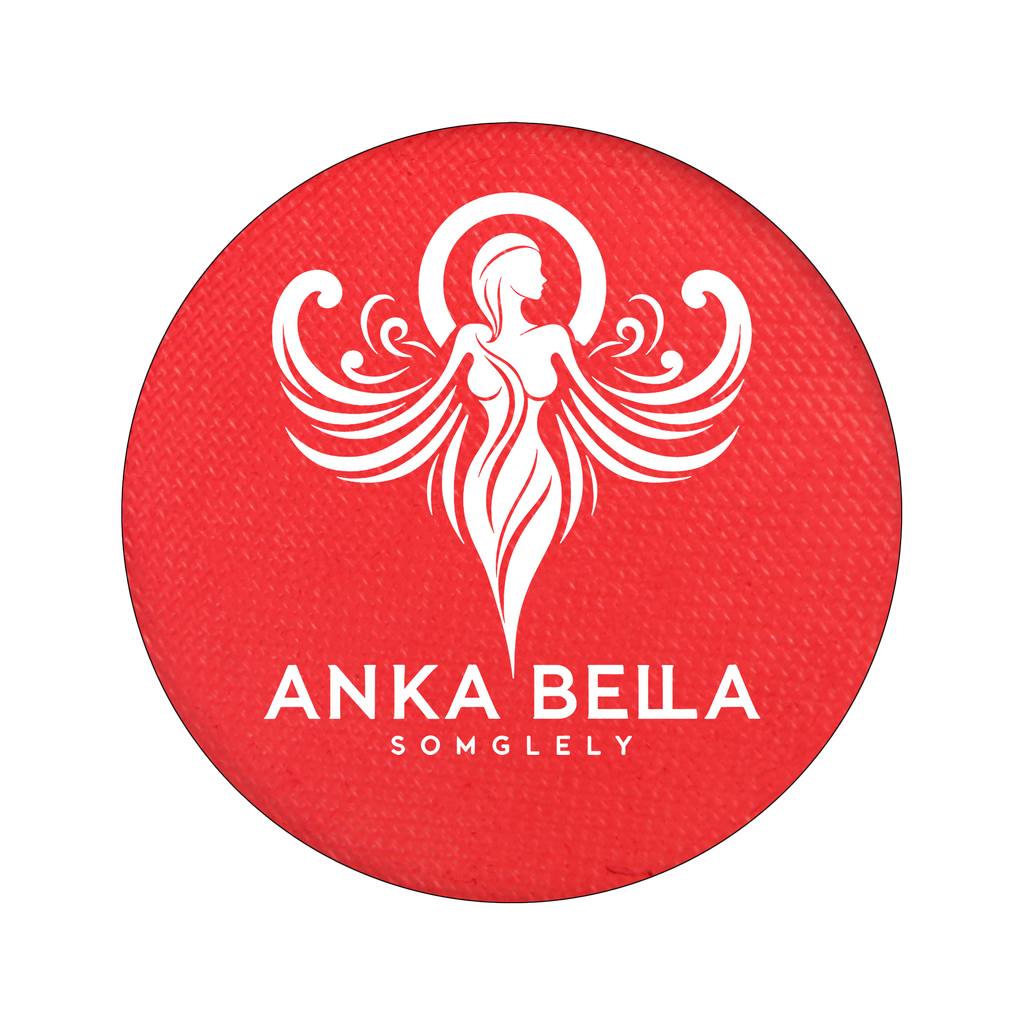 Round Cake Face Painting, Anka bella