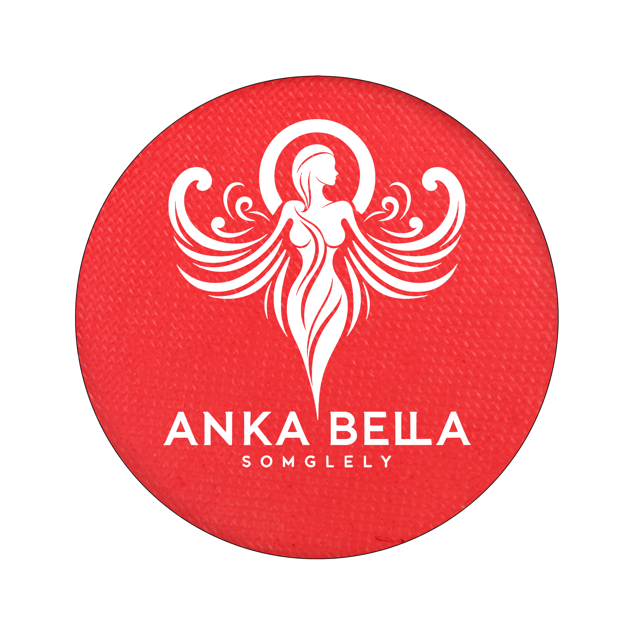 Round Cake Face Painting, Anka bella