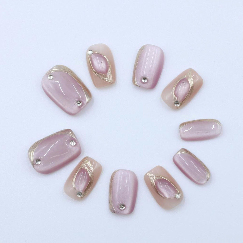 Moonlight Misty Nail Art - Anke Bella