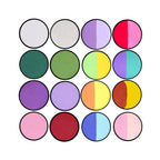 Round Cake Face Painting, Anka bella Anka Bella