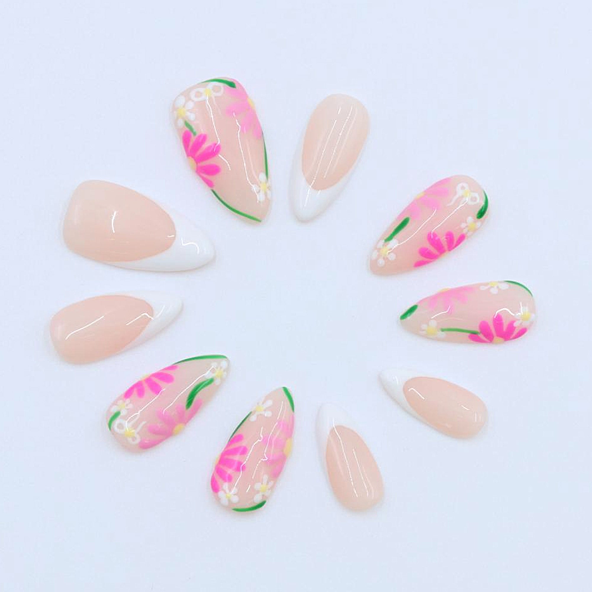 Joyful Bloom Nail Art - Anke Bella