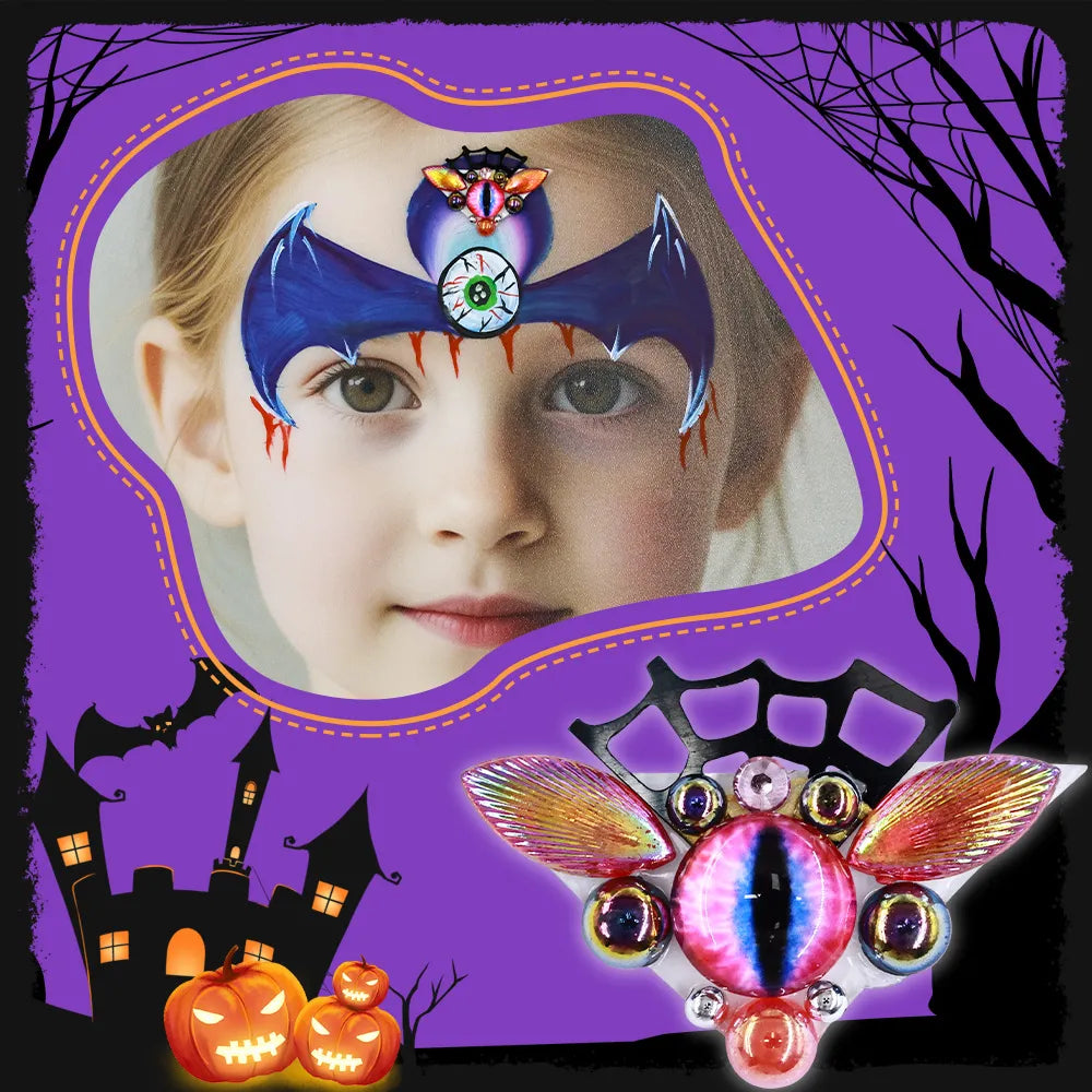 Halloween Series Brow Stickers (9 pieces)-Anka Bella