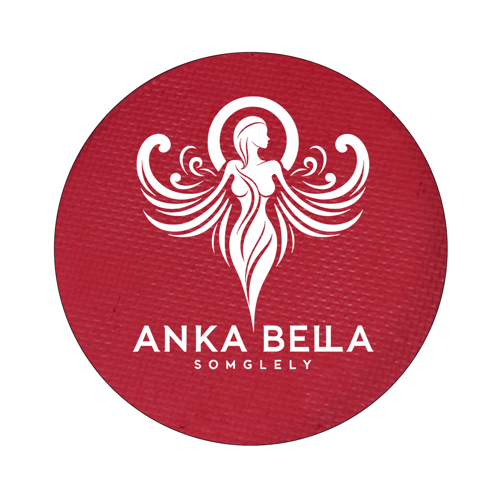 Round Cake Face Painting, Anka bella