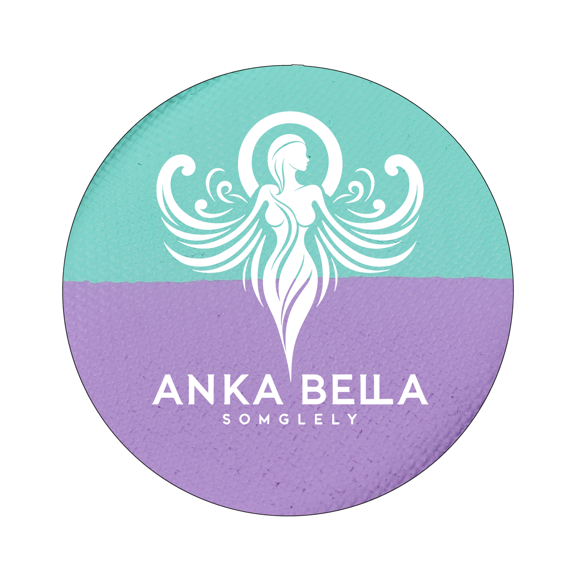 Round Cake Face Painting, Anka bella