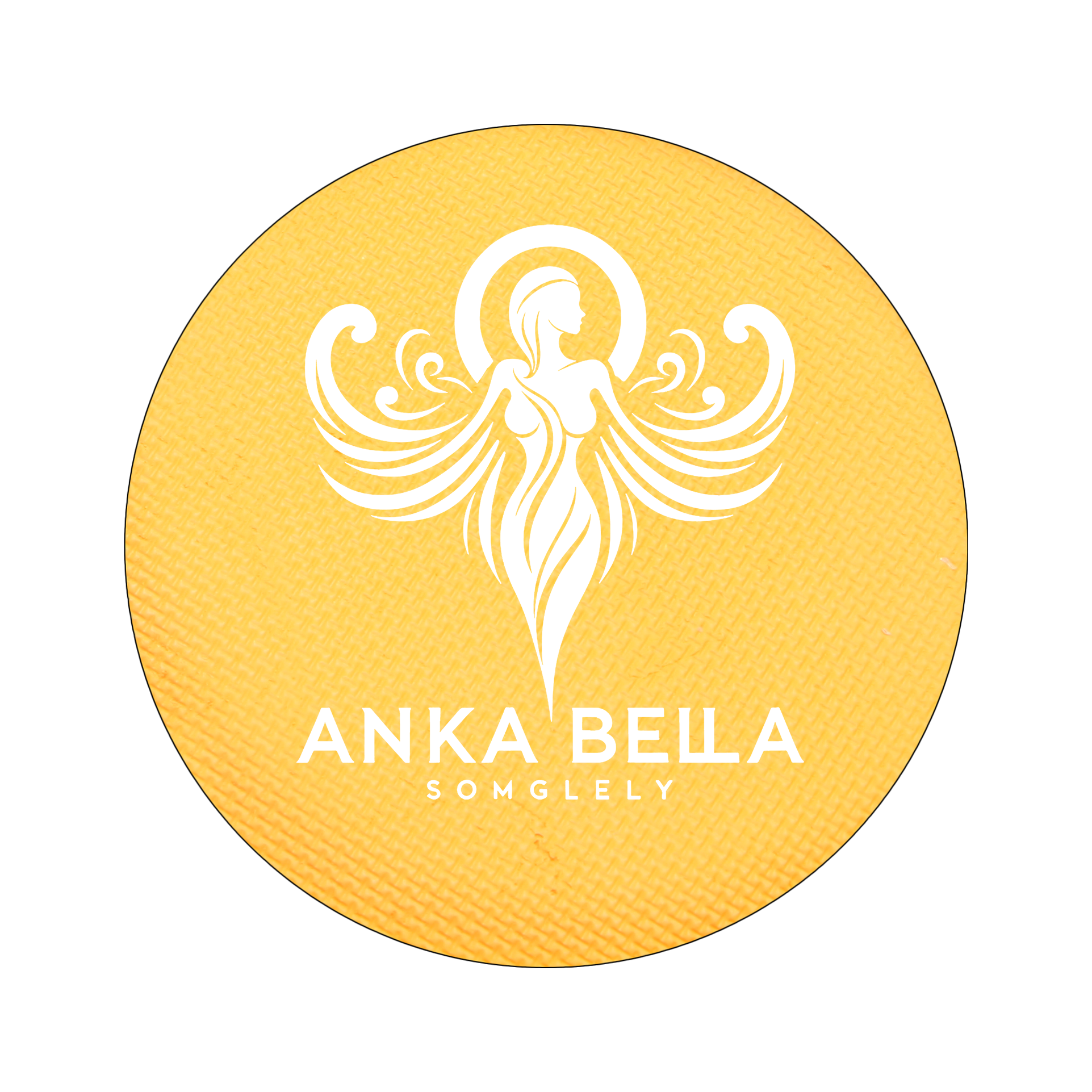 Round Cake Face Painting, Anka bella