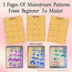 Face Painting One Stroke Line Practice Sheet Copying Training Board Practice Board Anka Bella
