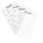 Face Painting One Stroke Line Practice Sheet Copying Training Board Practice Board Anka Bella