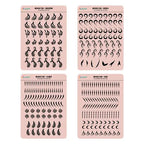 Face Painting One Stroke Line Practice Sheet Copying Training Board Practice Board Anka Bella